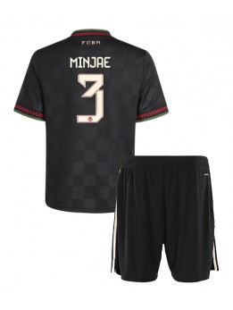 Billige Bayern Munich Kim Min-jae #3 Tredjedraktsett Barn 2025-26 Kortermet (+ Korte bukser)